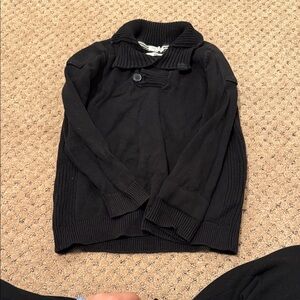 Zara Boys Black Turtleneck Sweater